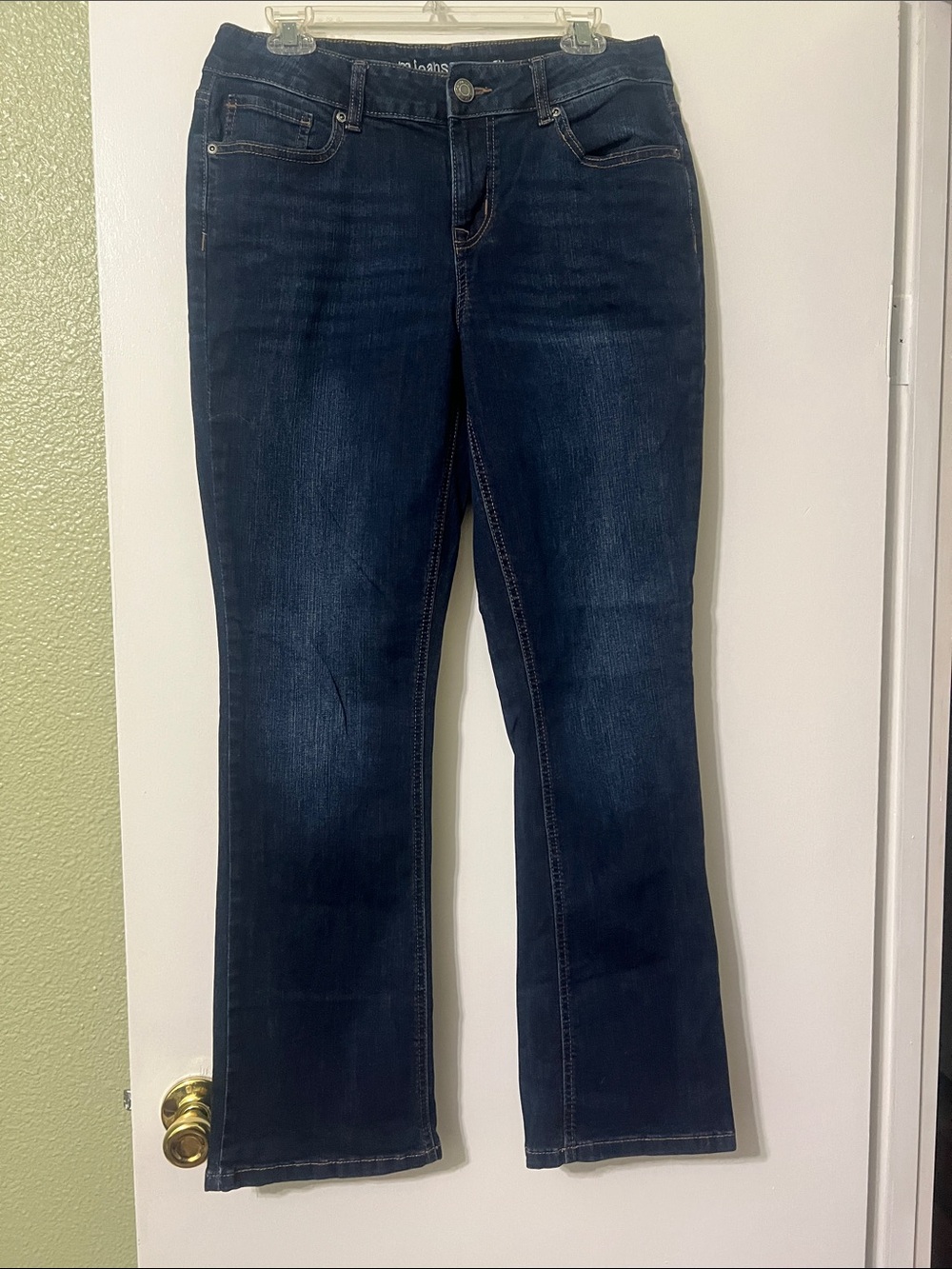 Maurices Dark Blue Bootcut Jeans